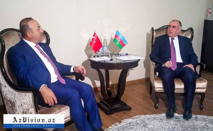 Entretien du chef de la diplomatie azerbaïdjanaise avec Mevlut Cavusoglu