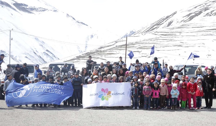 Offroad motor rally to Azerbaijani village held as part of `ASAN mektub` project