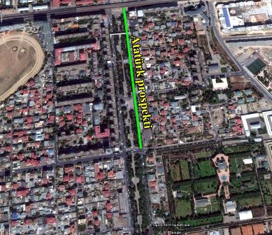 Bakıda bağlı yollardan biri açıldı