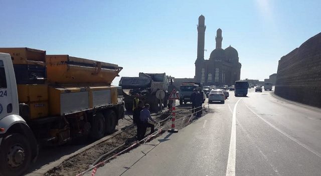 Bibiheybət yolunda hərəkət 2 istiqamətli olacaq