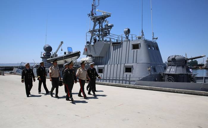 Azerbaijani defense minister checks combat readiness of personnel in Navy Training Complex -
 PHOTOS