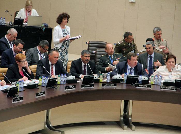 Le ministre azerbaïdjanais de la défense participe à une réunion de l’OTAN - PHOTOS