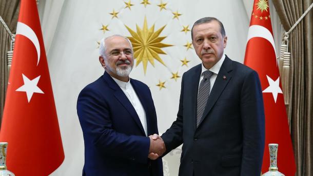 Ha recibido el presidente Erdogan al ministro iraní de Exteriores Zarif.