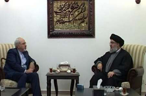 Iran FM meets Hezbollah leader in Lebanon