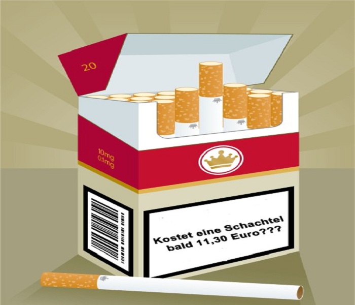 Kostet eine Schachtel Zigaretten bald 11,30 Euro?