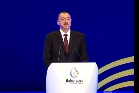 Prezidentlərin Bakı ziyafətindən VİDEO