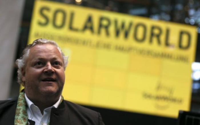 "Sonnenkönig" gibt auf - Solarworld meldet Insolvenz an