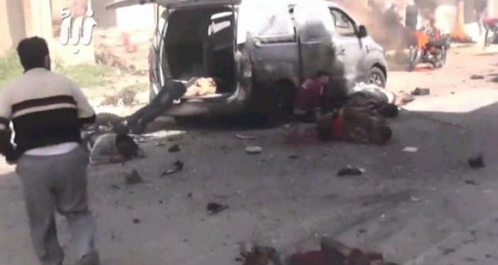 عشرات القتلى بتفجير انتحاري استهدف معسكراً لـ”جيش الإسلام” في درعا