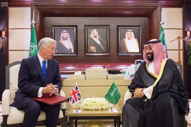 بريطانيا والسعودية توقعان اتفاقية للتعاون العسكري والأمني