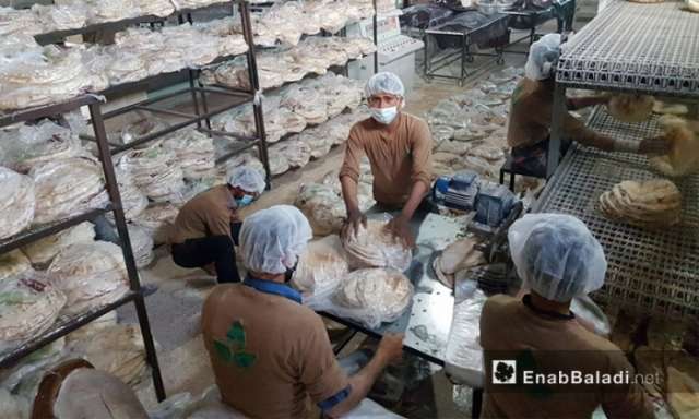 محلي اريحا يقوم بتنفيذ مشروع دعم الخبز في المدينة
