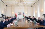  Les présidents Aliyev et Loukachenko tiennent une réunion élargie 