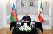  President Ilham Aliyev visited Embassy of Iran in Azerbaijan 