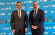   Aserbaidschanischer Botschafter bespricht COP29 mit dem UNICEF-Vertreter in Albanien  