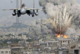 İsrail Suriyanı bombaladı - (VİDEO)
