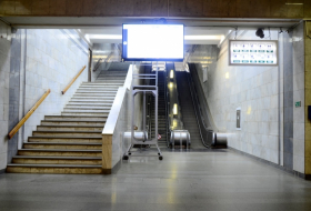 “Həzi Aslanov” stansiyasında eskalator təmirə dayandırılıb