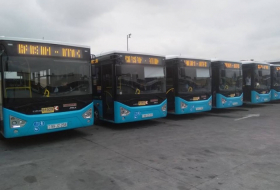 7 ayda Azərbaycana 139 avtobus gətirilib
