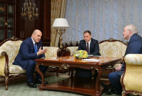 Lukaşenko Mişustinlə görüşüb