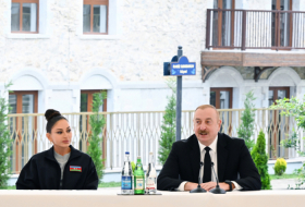  Ilham Aliyev : Les régions du Karabagh et du Zenguézour oriental seront l'un des plus beaux endroits du monde 