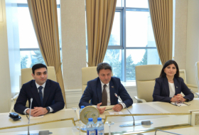  Aserbaidschanisches Parlament ist Gastgeber eines Treffens mit dem europäischen Abgeordneten  