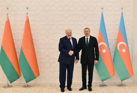   Presidents of Azerbaijan and Belarus hold one-on-one meeting   