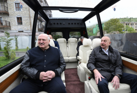 Presidents of Azerbaijan and Belarus visit Shusha city