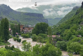    Ermənistanın şimalını su basdı:    1 nəfər ölüb      