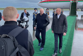  Lukaşenko Füzuli rayonuna gedib -  Fotolar   