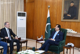 Ceyhun Bayramov Pakistan Prezidenti ilə görüşüb