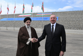   La cérémonie de mise en service du complexe hydroélectrique « Khoudaferin » et d’inauguration du complexe hydroélectrique « Qiz Qalasi » en orésence des présidents azerbaïdjanais et iranien  