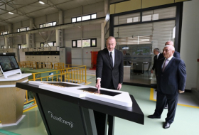   Ilham Aliyev beteiligte sich an der Eröffnung kleiner Wasserkraftwerke in Latschin   - FOTOS     