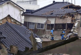Yaponyada güclü zəlzələ baş verib:    Binalar çöküb   