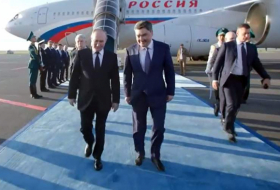    Putin Qazaxıstana gedib  -  VİDEO   