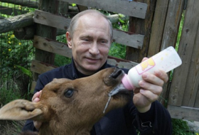 Bizi təəccübləndirən Putin - FOTOSESSİYA