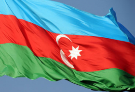 Almaniyada Azərbaycan bayrağı aksiyası
