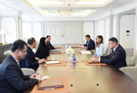 Birinci vitse-prezident Ruhaninin müavini ilə görüşüb - Yenilənib (FOTOLAR)