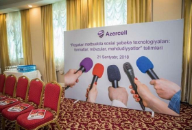 Azercell  jurnalistlər üçün seminar təşkil etdi 