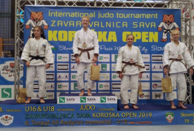 Qadın cüdoçularımız Sloveniyada 6 medal qazanıb