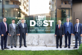 Türkiyə nümayəndə heyəti DOST Agentliyində -    FOTO   