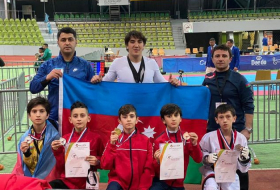 Azərbaycan taekvondoçuları Almaniyada 7 medal qazanıb