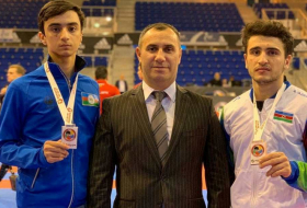 Üç karateçimiz İtaliyada medal qazandı