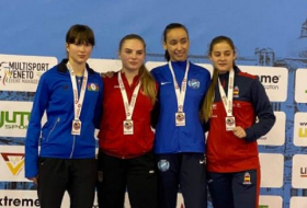 Azərbaycan karateçisi İtaliyada gümüş medal qazanıb