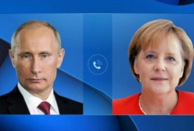 Putin və Merkel bir-birini təbrik etdi