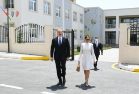   Prezident və xanımı “Qobu Park-3” kompleksinin açılışında -  VİDEO+FOTOLAR (YENİLƏNİB)  