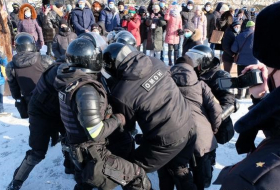 Rusiyada Navalnıya dəstək aksiyaları keçirilir -  FOTO 