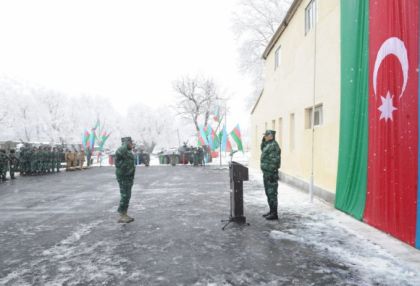  Une nouvelle unité militaire du SNPF inaugurée à la frontière avec l'Arménie -  PHOTOS