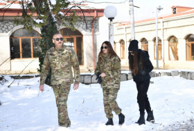  Prezident və birinci xanım Şuşada -  VİDEO+FOTOLAR (YENİLƏNİB)  