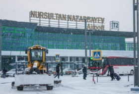 Nur-Sultan hava limanı müvəqqəti bağlandı