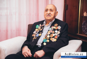   Berlinə qədər döyüşən 97 yaşlı veteran:  “Vətən şirindir” -  VİDEO+FOTOLAR  