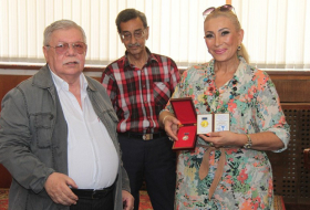 Nahidə Orucova “Sənətkar” medalına layiq görülüb  
