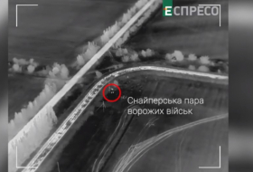   Maskalanmış rus snayperçilərin vurulma anı -    VİDEO      